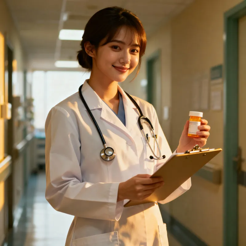Nurse or Pharmacist Image - Professional Visuals