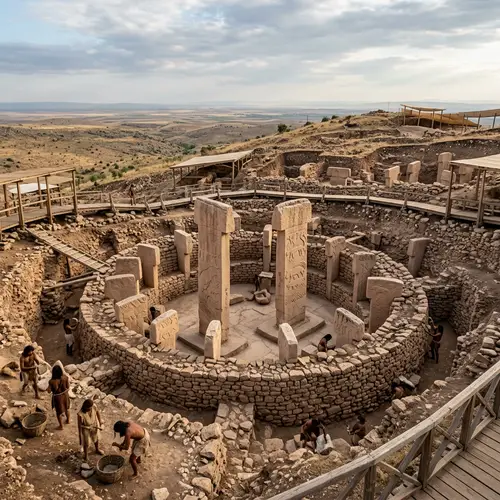 Göbeklitepe: World's Oldest Megalithic Structure from 9600-9500 BC