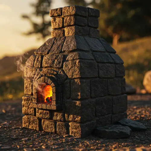 Small Stone Furnace | Rustic Heating Solutions