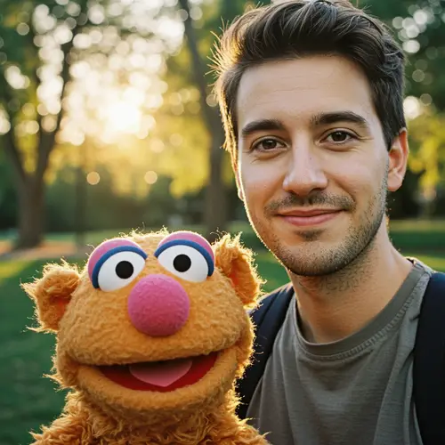 Me and a Muppet: Fun Characters Together