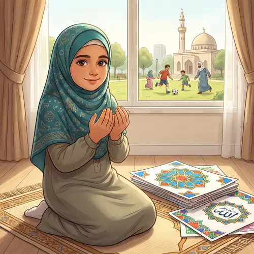 Aisha: A Talented and Kind Young Muslim Artist