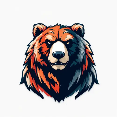 Custom Bear Mascot Logo Design Services