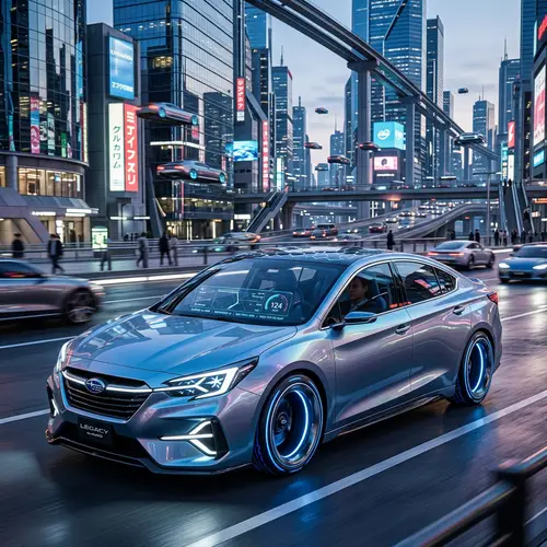 Futuristic Subaru Legacy Design