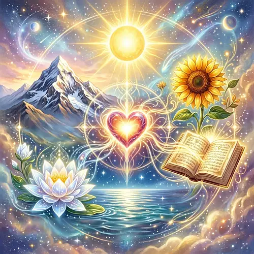 Soul's Seven Sacred Qualities: Purity, Peace, Love, Knowledge, Happiness, Power, Truth