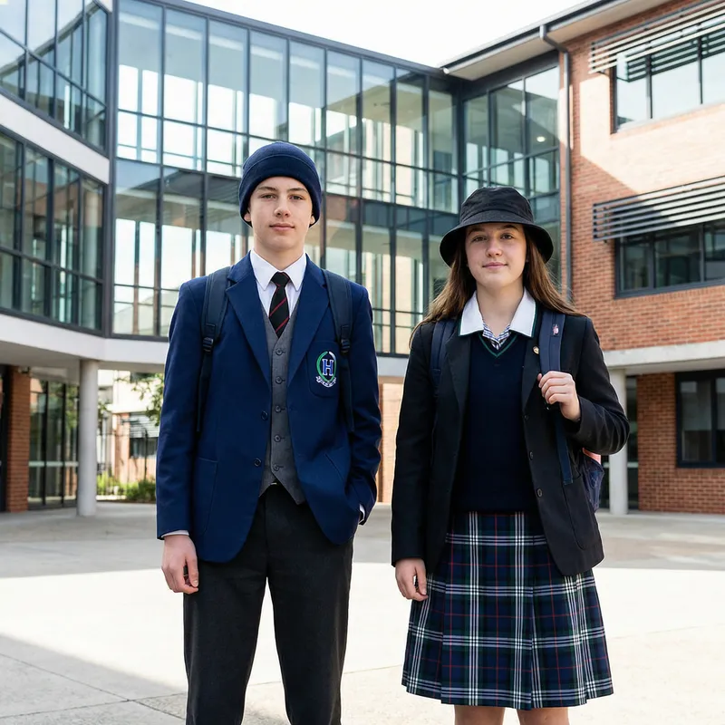 Stylish Modern High School Uniforms for Boys & Girls