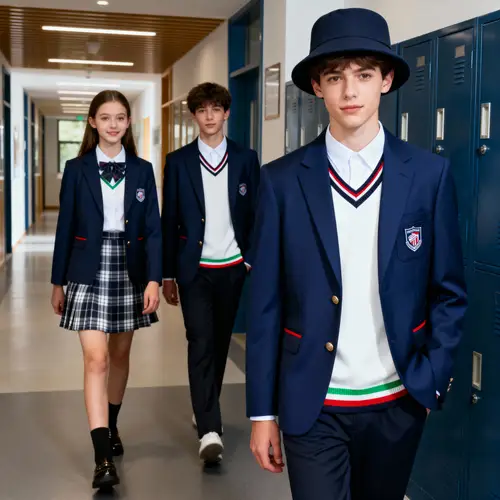 Stylish Modern High School Uniforms for Boys & Girls