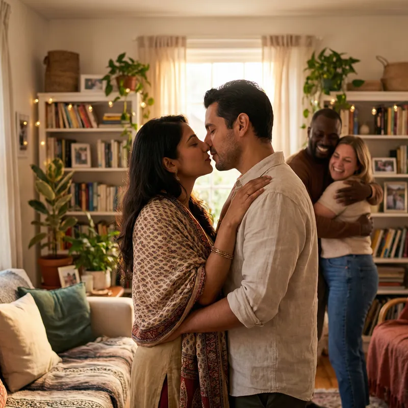 Intimacy and Love: Embracing with Affection & Devotion