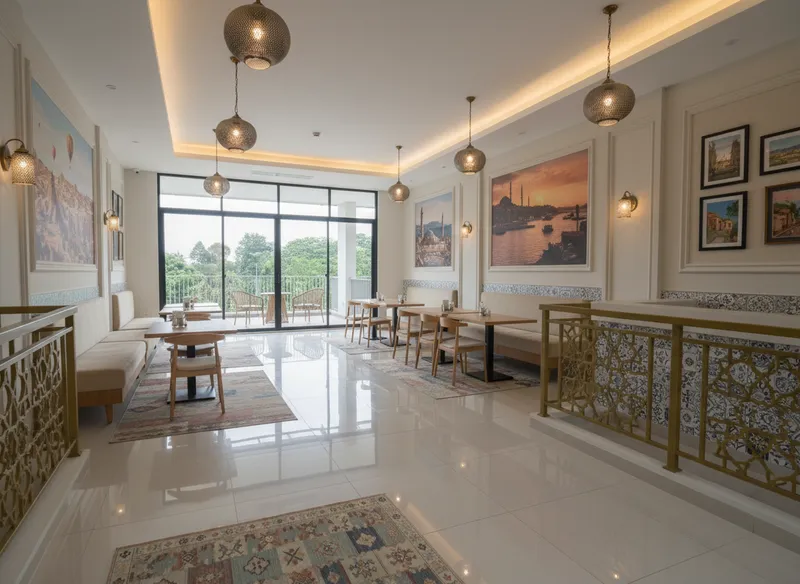 Modern Turkish Restaurant Design in Indonesia