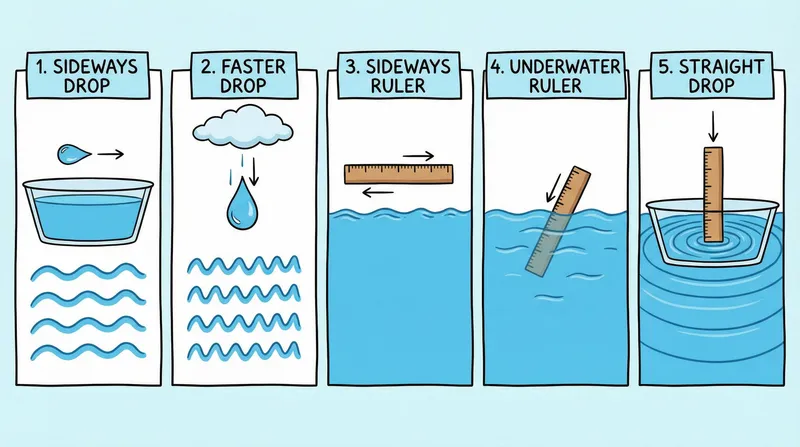 Educational Water Waves Illustration for Kids