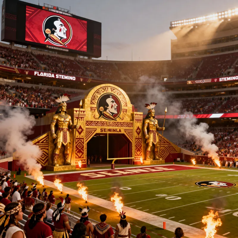 Cinematic Florida State Seminoles Stadium Experience
