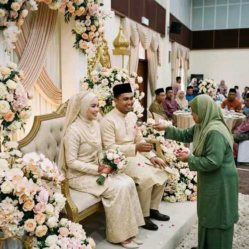 Traditional Malay Muslim Wedding Ceremony