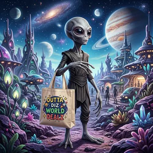 Outta Diz World Dealz: Alien Shopping Experience