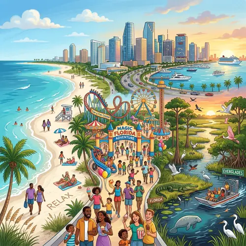 Explore Stunning Florida: Beaches, Parks, Wildlife & Urban Life