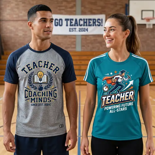Sports T-Shirt Designs for Teachers