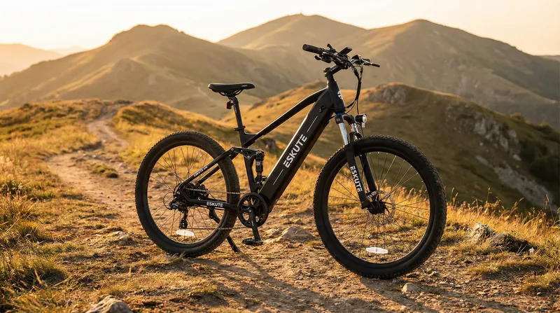 ESKUTE Netuno Plus: Sleek Electric Mountain Bike