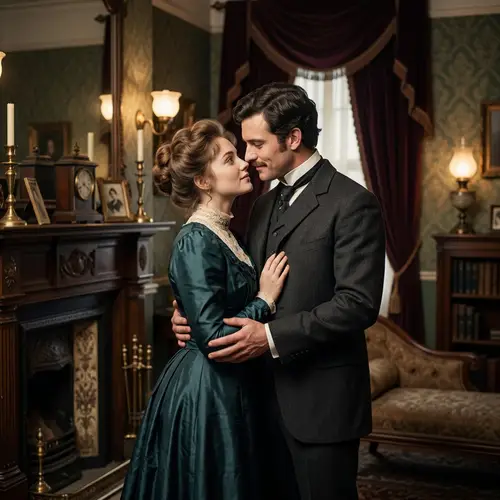 Victorian Romance: A Captivating Encounter