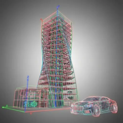 3D Wireframe Model: Structure & Design Explained