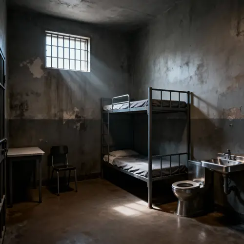 Solitary Confinement Prison Cell - A Detailed View