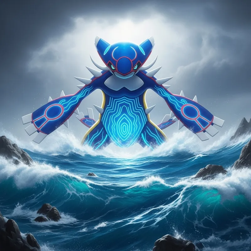 Kyogre - Legendary Water Pokémon Guide