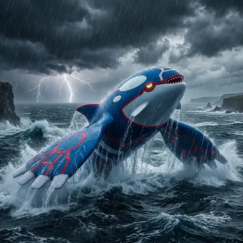 Kyogre - Legendary Water Pokémon Guide