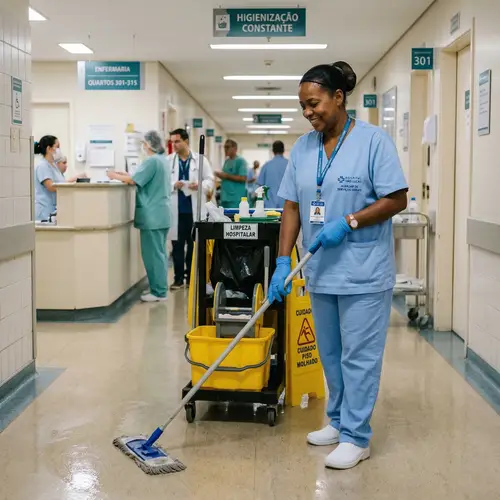 Hospital General Assistant in Uniform