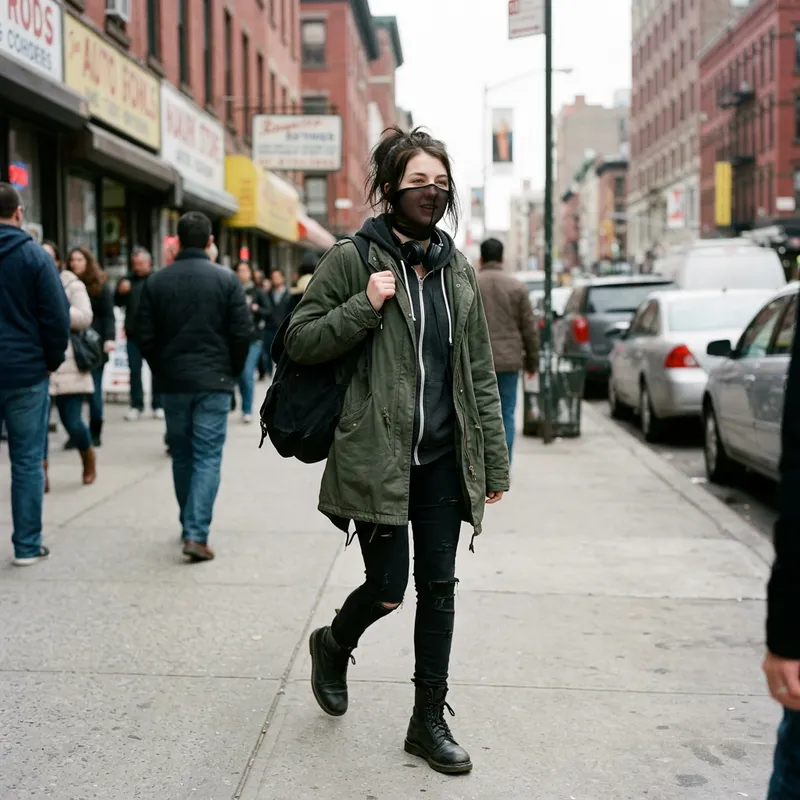 Pantyhose Mask Girl - Stylish Fashion Inspiration