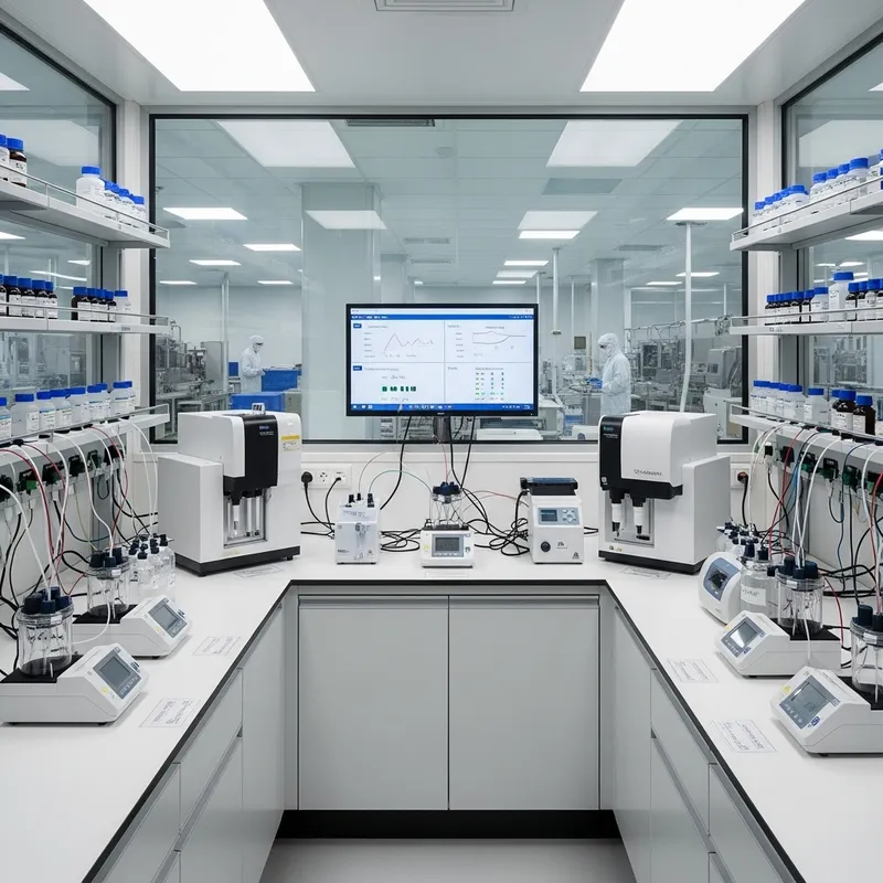 Organized Online Dye Solution Lab