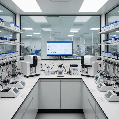 Organized Online Dye Solution Lab