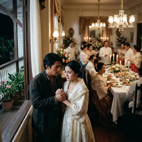 Feast at Captain Tiyago's House: Maria Clara's Engagement