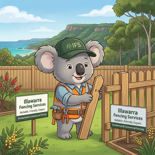 Meet Finley: Your Friendly Fence Koala Mascot