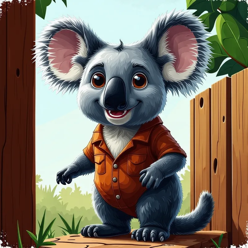Meet Finley: Your Friendly Fence Koala Mascot Meet Finley: Your Friendly Fence Koala Mascot