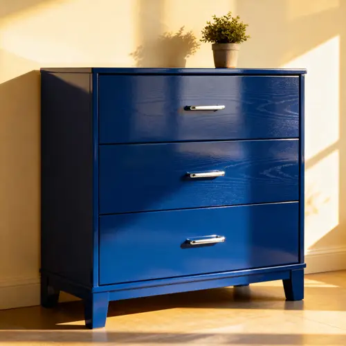 Royal Blue Bedroom Cabinet for Stylish Interiors