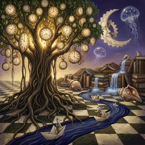 Surreal Artwork: Outlandish Visuals, Juxtaposed Elements and Unexpected Combinations