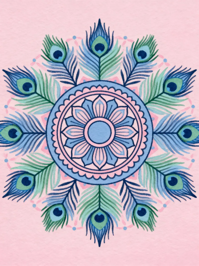 Easy Mandala Art Inspired by Odisha Patterns