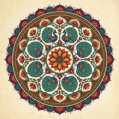 Easy Mandala Art Inspired by Odisha Patterns