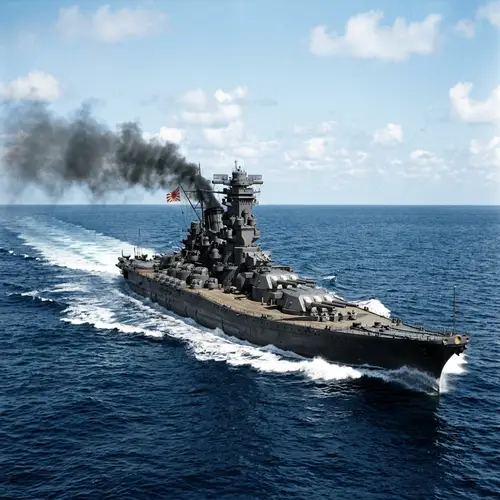 Yamato Cruiser: Majestic WW2-era Naval Power