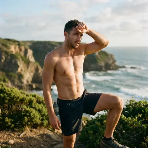 Muscular Body: Shirtless Transformation