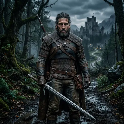 Jon Bernthal as Geralt in The Witcher Series