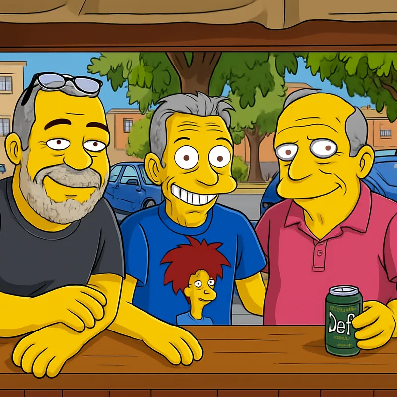 Fun Simpsons Caricature Art Creation