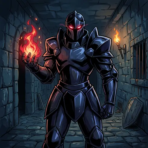 Igris: The Obsidian Knight from Solo Leveling