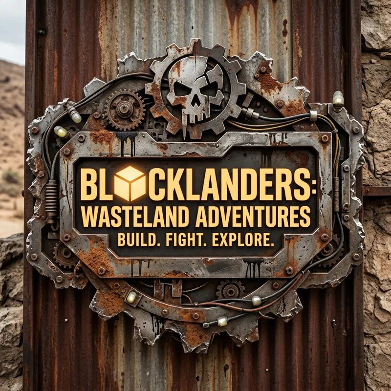 Borderlands & Roblox Hybrid Logo Design