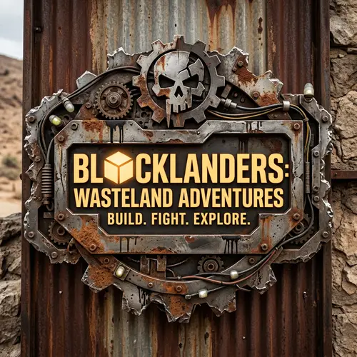 Borderlands & Roblox Hybrid Logo Design