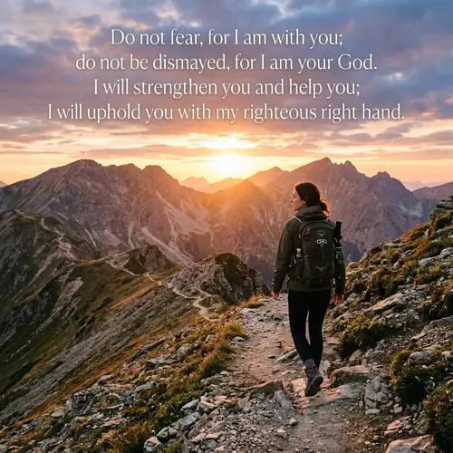 Do Not Fear, for I Am With You - God's Promise of Strength