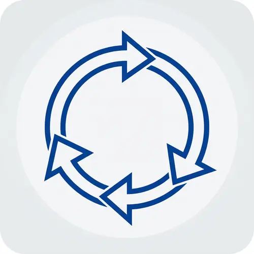 Circular Mode Switch Icon for Seamless Transitions