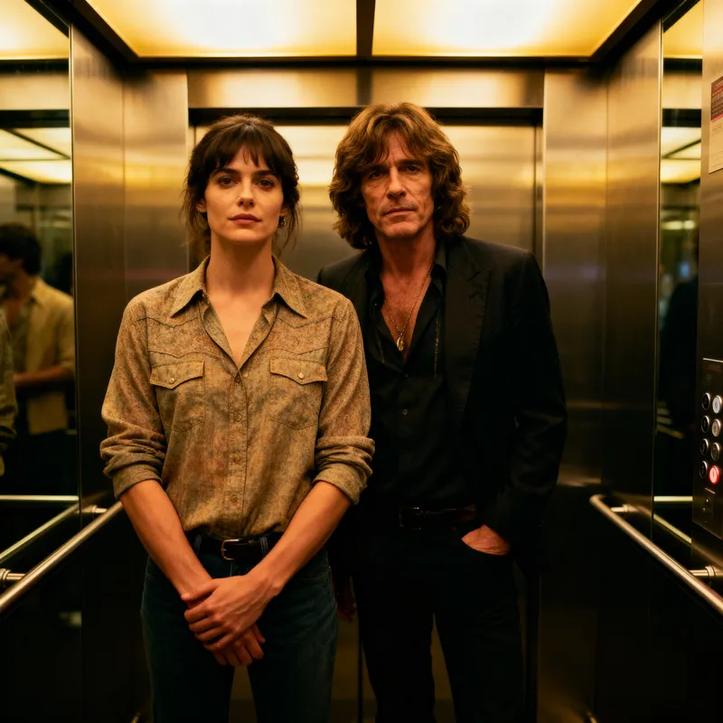 Me and Jim Morrison in an Elevator Photo