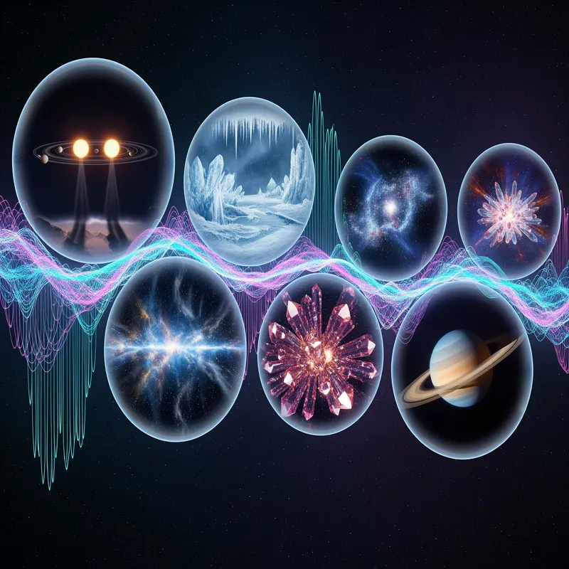 Surreal Cosmic Quantum Waves and Alternate Universes