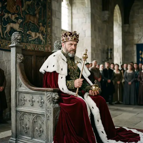 Majestic King: Symbol of Power and Authority