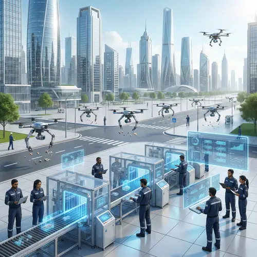 Futuristic Waste Management | Advanced Recycling Technology