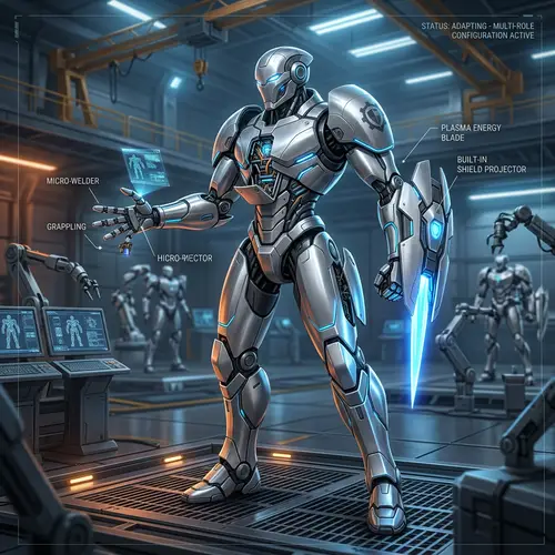 Metamorphic Robot from Rise of the Robots Game