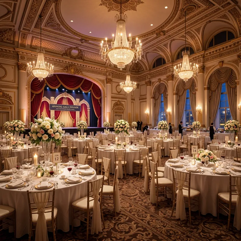 Elegant Banquet Interior Design Ideas